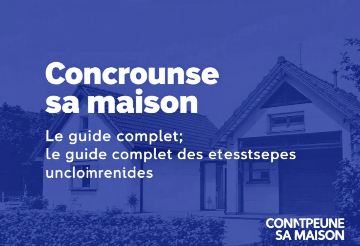 Construire sa maison : le guide complet des étapes incontournables