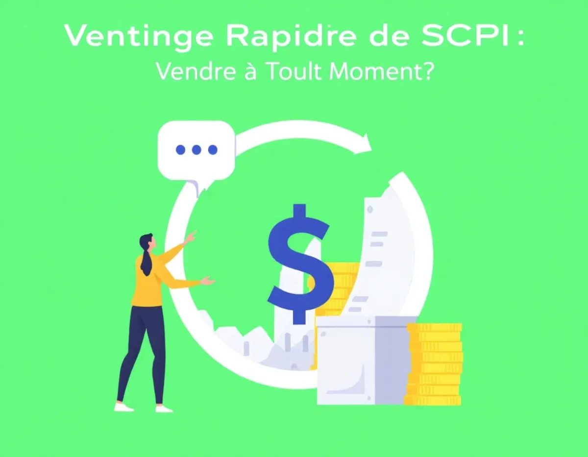 Vente Rapide de SCPI : Comment Vendre à Tout Moment ?
